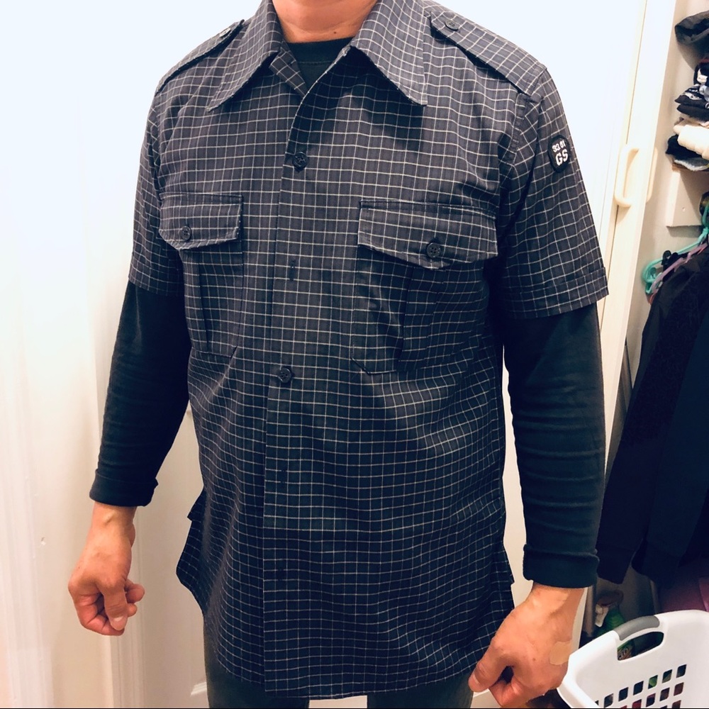 GSTAR RAW BUTTON DOWN SHIRT SIZE XL